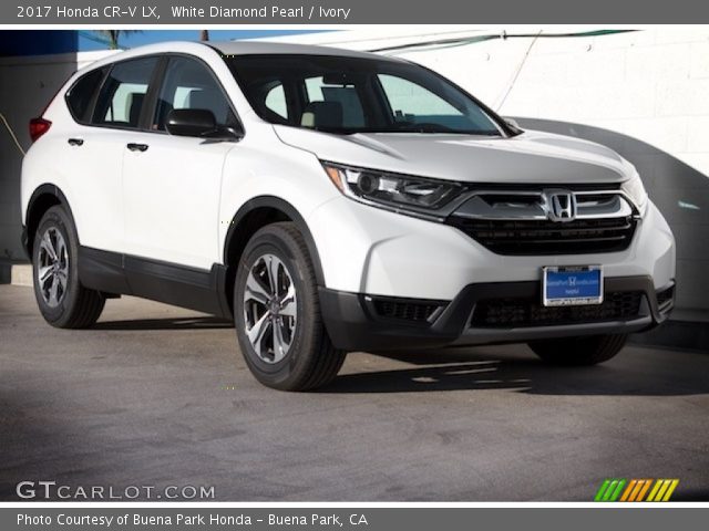 2017 Honda CR-V LX in White Diamond Pearl