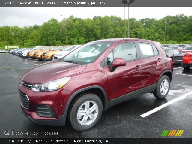 2017 Chevrolet Trax LS AWD in Crimson Metallic