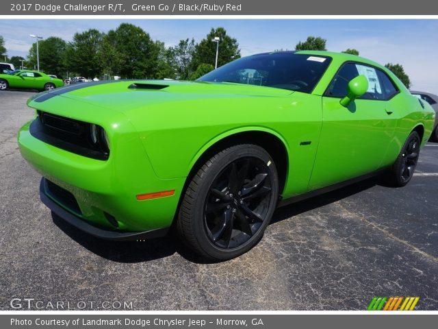 2017 Dodge Challenger R/T in Green Go