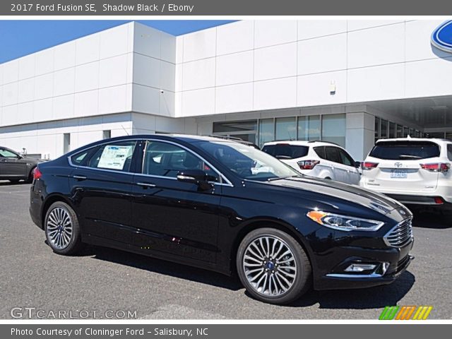 2017 Ford Fusion SE in Shadow Black