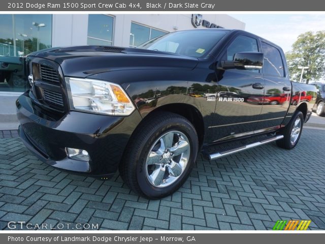 2012 Dodge Ram 1500 Sport Crew Cab 4x4 in Black