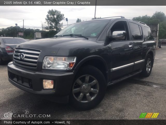 2005 Infiniti QX 56 4WD in Silver Graphite Gray