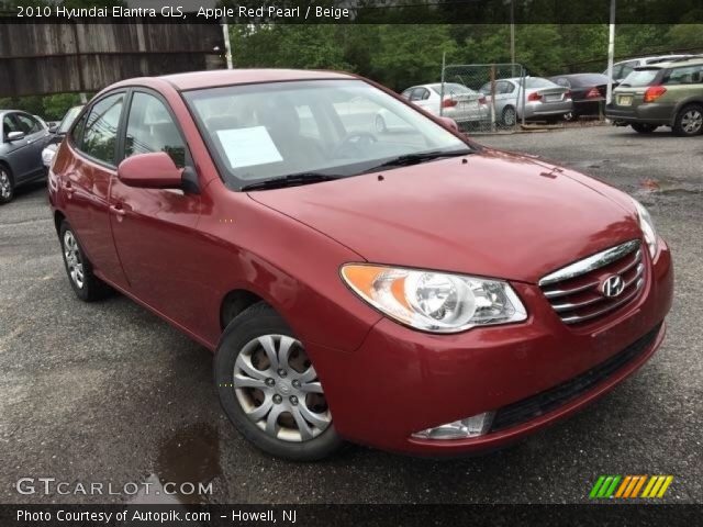 2010 Hyundai Elantra GLS in Apple Red Pearl