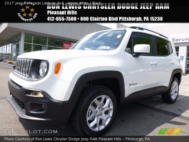 2017 Jeep Renegade Latitude 4x4 in Alpine White