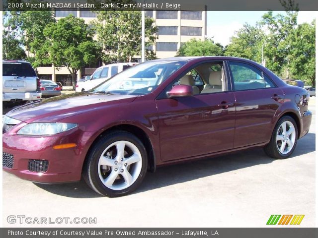 2006 Mazda MAZDA6 i Sedan in Dark Cherry Metallic