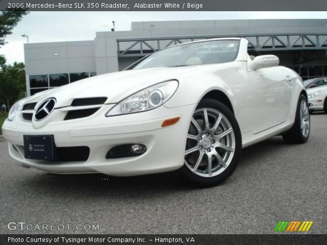 2006 Mercedes-Benz SLK 350 Roadster in Alabaster White