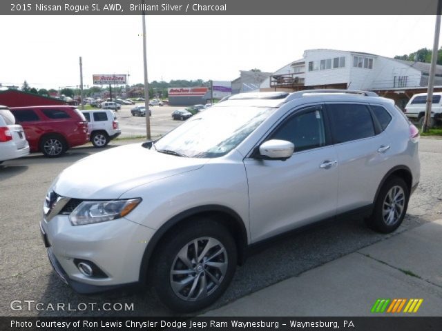 2015 Nissan Rogue SL AWD in Brilliant Silver
