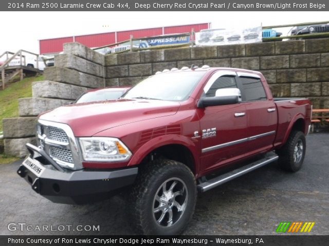 2014 Ram 2500 Laramie Crew Cab 4x4 in Deep Cherry Red Crystal Pearl