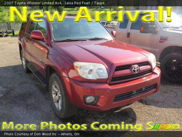 2007 Toyota 4Runner Limited 4x4 in Salsa Red Pearl