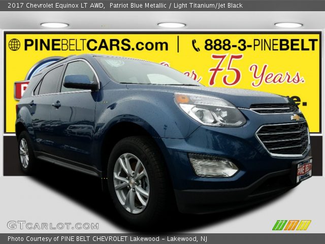 2017 Chevrolet Equinox LT AWD in Patriot Blue Metallic