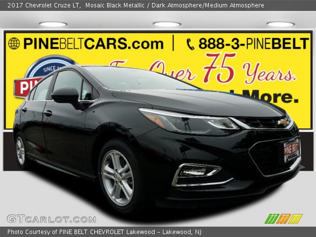 2017 Chevrolet Cruze LT in Mosaic Black Metallic
