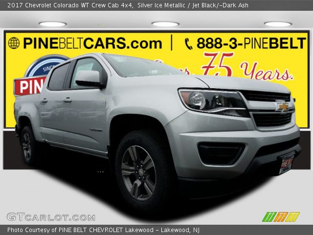 2017 Chevrolet Colorado WT Crew Cab 4x4 in Silver Ice Metallic