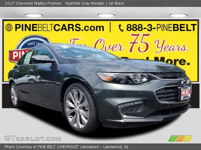 2017 Chevrolet Malibu Premier in Nightfall Gray Metallic