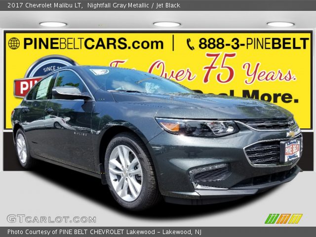 2017 Chevrolet Malibu LT in Nightfall Gray Metallic