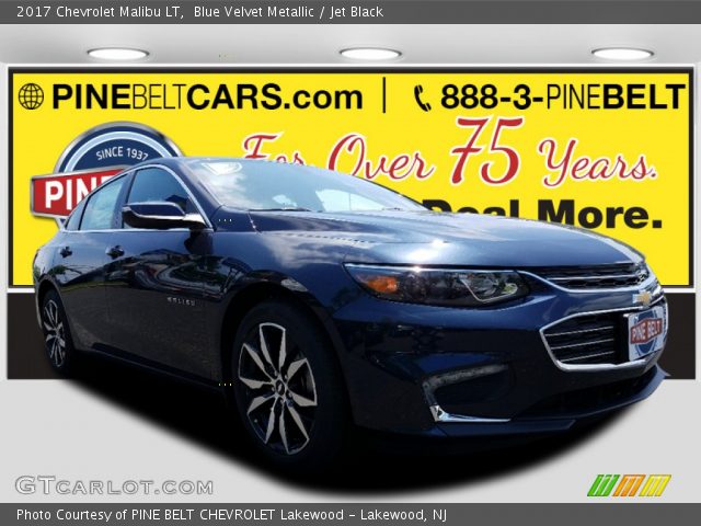 2017 Chevrolet Malibu LT in Blue Velvet Metallic