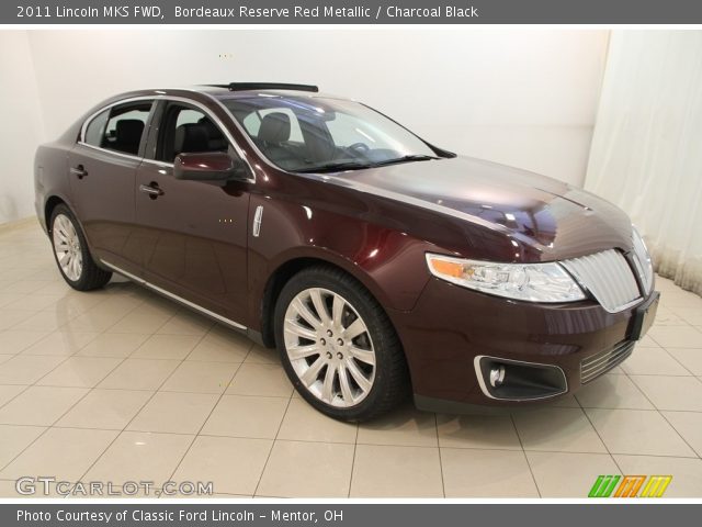 2011 Lincoln MKS FWD in Bordeaux Reserve Red Metallic