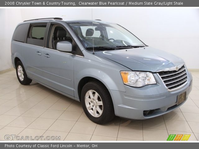 2008 Chrysler Town & Country Touring in Clearwater Blue Pearlcoat