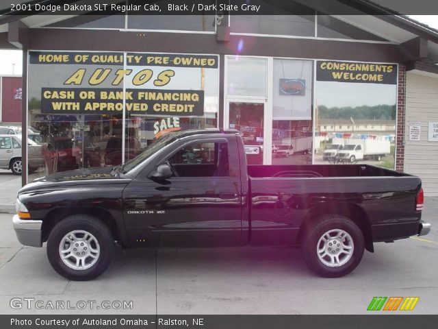2001 Dodge Dakota SLT Regular Cab in Black