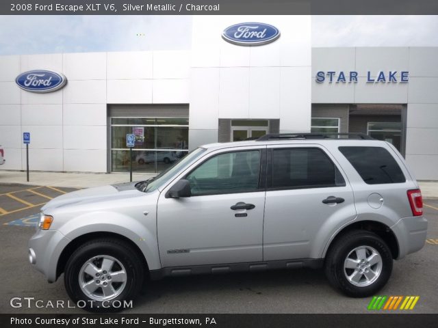 2008 Ford Escape XLT V6 in Silver Metallic
