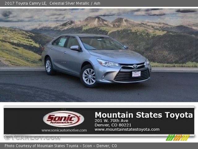 2017 Toyota Camry LE in Celestial Silver Metallic
