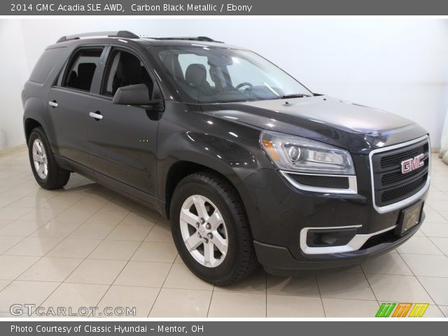 2014 GMC Acadia SLE AWD in Carbon Black Metallic