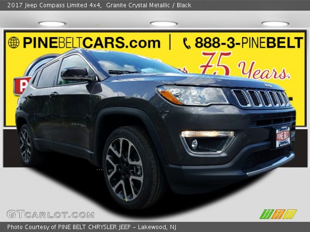 2017 Jeep Compass Limited 4x4 in Granite Crystal Metallic