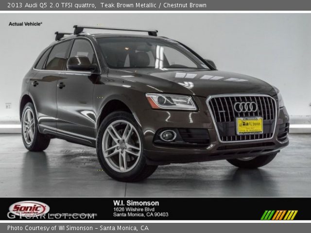 2013 Audi Q5 2.0 TFSI quattro in Teak Brown Metallic