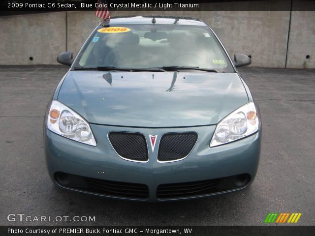 2009 Pontiac G6 Sedan in Blue Gold Crystal Metallic