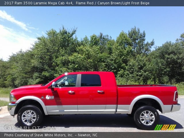 2017 Ram 3500 Laramie Mega Cab 4x4 in Flame Red