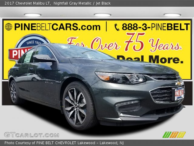2017 Chevrolet Malibu LT in Nightfall Gray Metallic
