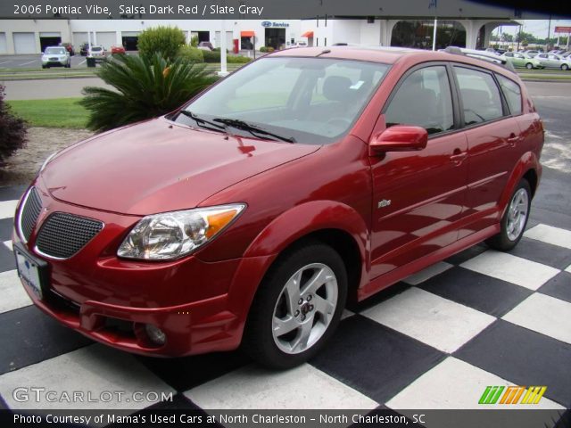 2006 Pontiac Vibe  in Salsa Dark Red