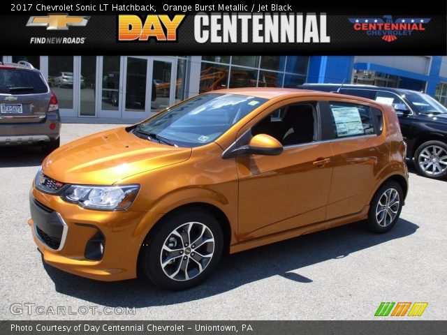 2017 Chevrolet Sonic LT Hatchback in Orange Burst Metallic