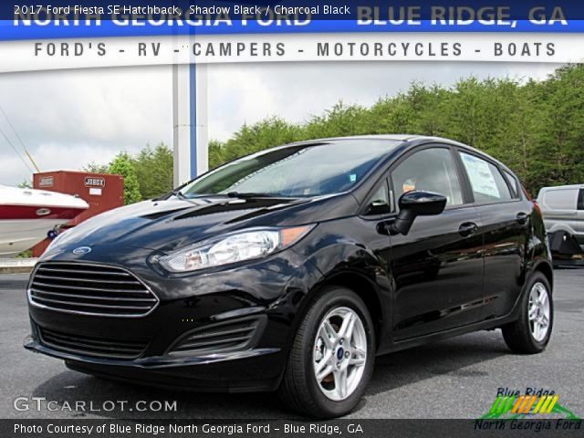 2017 Ford Fiesta SE Hatchback in Shadow Black