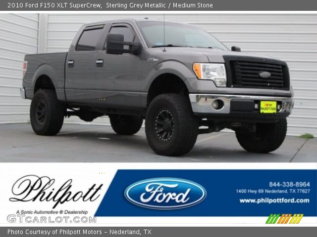 2010 Ford F150 XLT SuperCrew in Sterling Grey Metallic