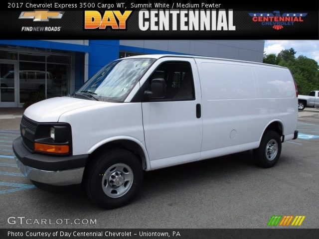 2017 Chevrolet Express 3500 Cargo WT in Summit White