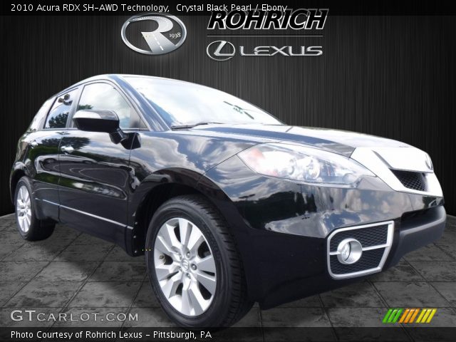 2010 Acura RDX SH-AWD Technology in Crystal Black Pearl
