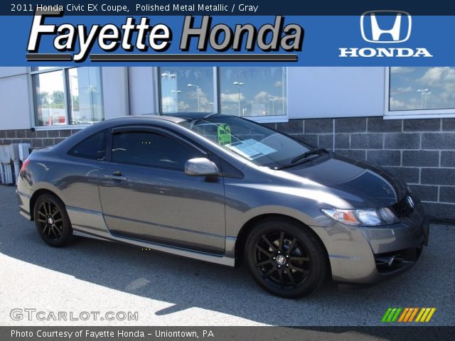 2011 Honda Civic EX Coupe in Polished Metal Metallic