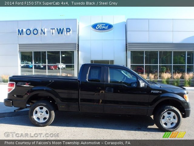 2014 Ford F150 STX SuperCab 4x4 in Tuxedo Black