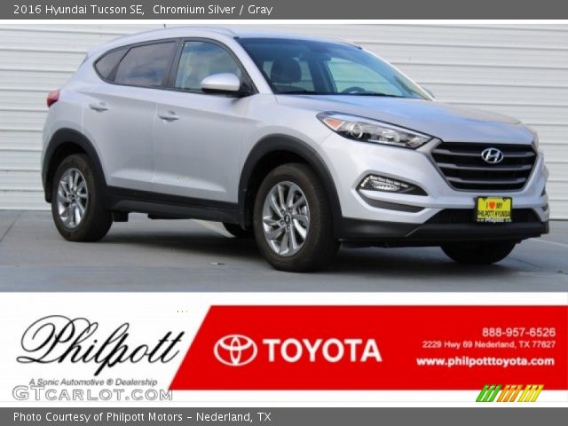 2016 Hyundai Tucson SE in Chromium Silver