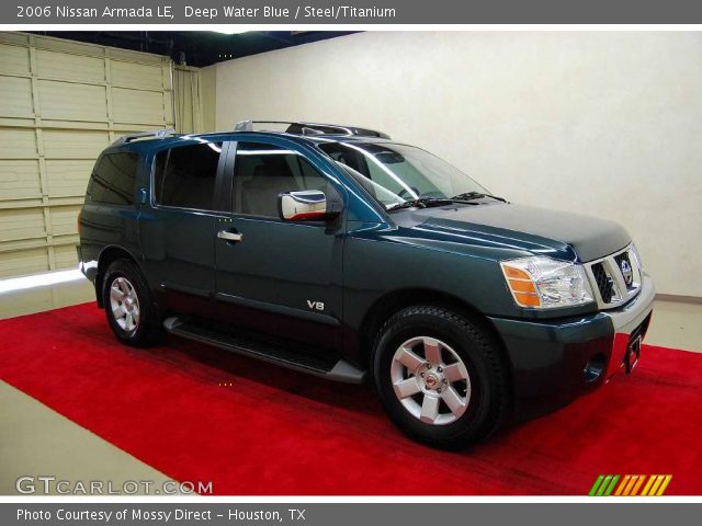 2006 Nissan Armada LE in Deep Water Blue