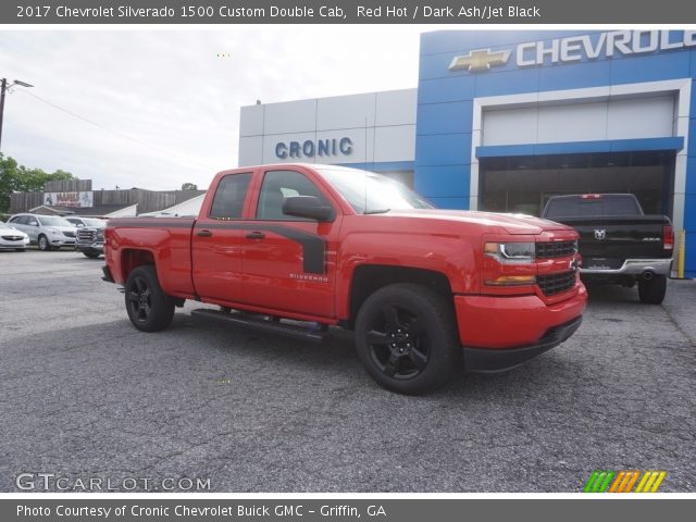 2017 Chevrolet Silverado 1500 Custom Double Cab in Red Hot