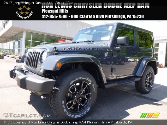 2017 Jeep Wrangler Sahara 4x4 in Rhino