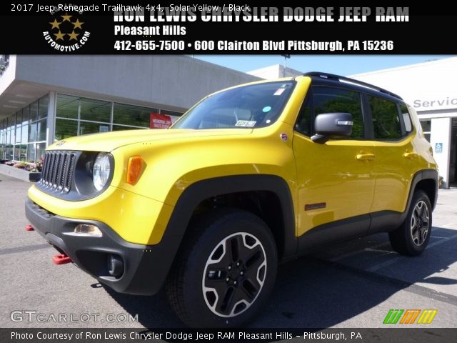 2017 Jeep Renegade Trailhawk 4x4 in Solar Yellow