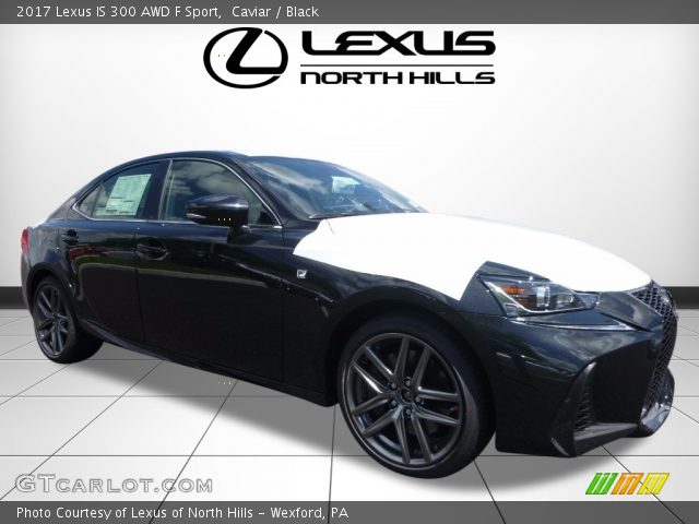 2017 Lexus IS 300 AWD F Sport in Caviar