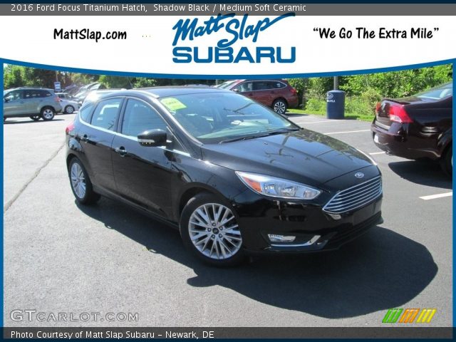 2016 Ford Focus Titanium Hatch in Shadow Black