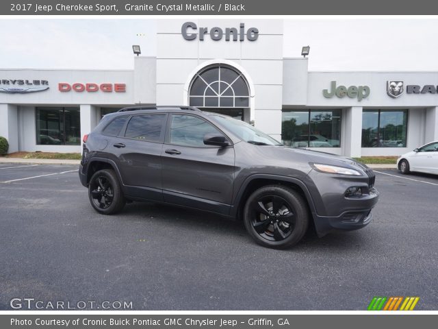 2017 Jeep Cherokee Sport in Granite Crystal Metallic