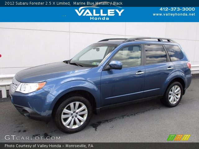 2012 Subaru Forester 2.5 X Limited in Marine Blue Metallic