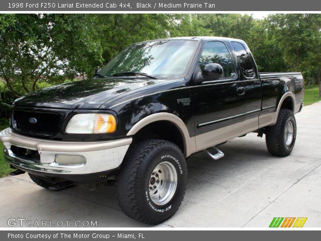 1998 Ford F250 Lariat Extended Cab 4x4 in Black
