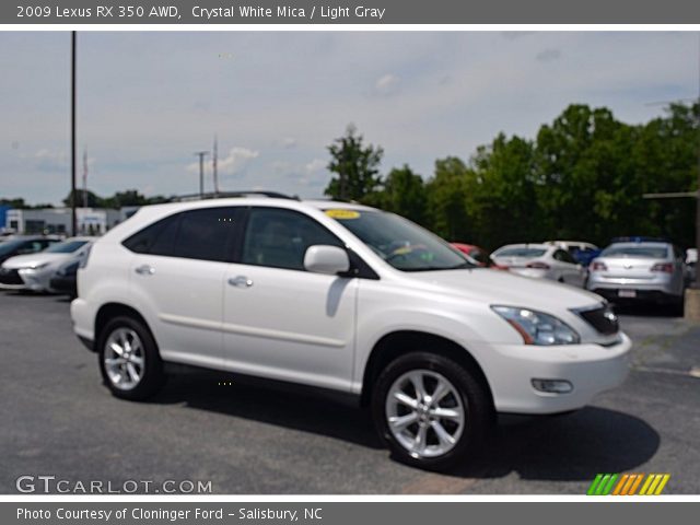 2009 Lexus RX 350 AWD in Crystal White Mica