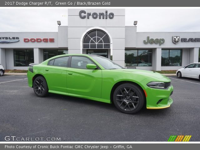 2017 Dodge Charger R/T in Green Go